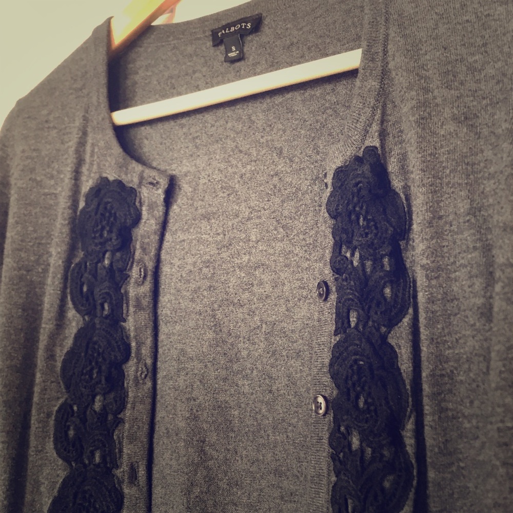 Talbots Button Down Cardigan